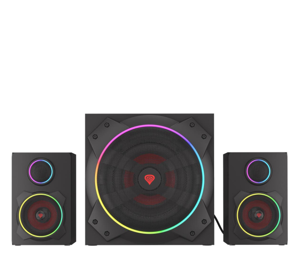 Genesis Głośniki Helium 800BT 60W 2.1 ARGB czarne - 1077306 - zdjęcie
